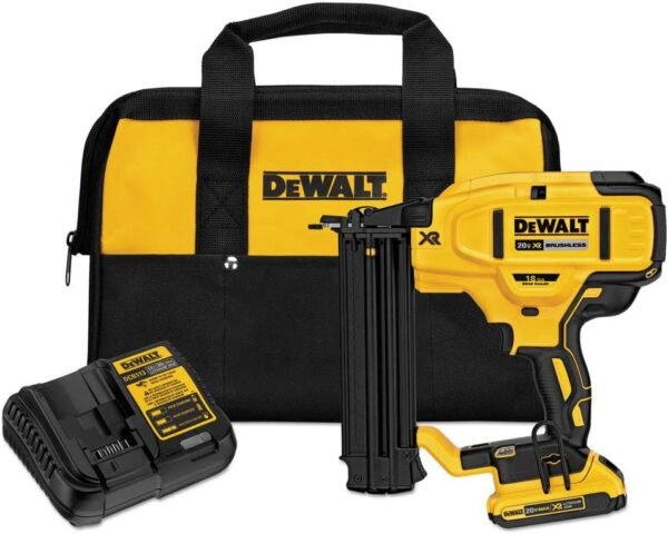 DEWALT 20V MAX* Cordless Brad Nailer Kit, 18GA (DCN680D1) DEWALT 20V MAX* Cordless Brad Nailer Kit, 18GA (DCN680D1)