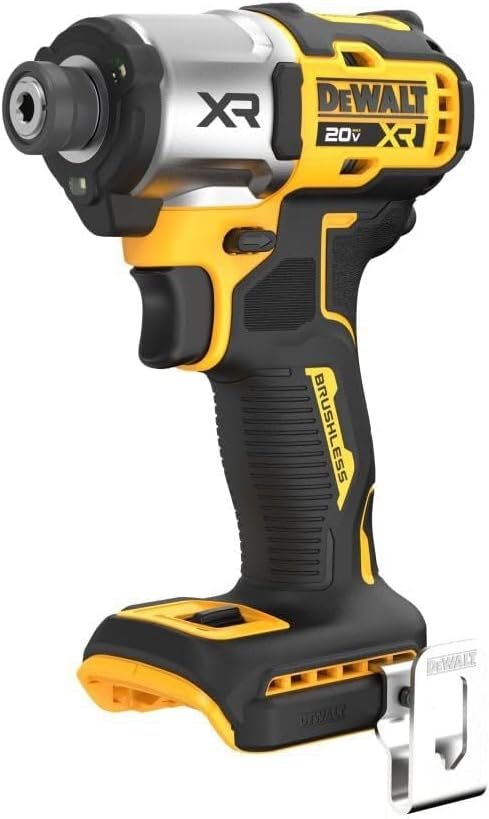 DEWALT 20V MAX XR Impact Driver, Brushless, 1/4", 3-Speed, Bare Tool Only (DCF845B) DEWALT 20V MAX XR Impact Driver, Brushless, 1/4", 3-Speed, Bare Tool Only (DCF845B)