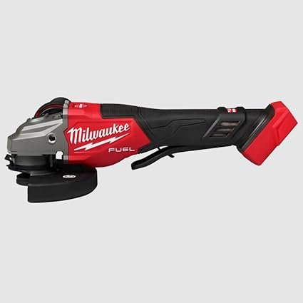 MILWAUKEE - M18 FUEL 18-Volt Lithium-Ion Brushless Cordless 4-1/2 in./6 in. Braking Grinder with Paddle Switch (Tool-Only) - 3670-20 MILWAUKEE - M18 FUEL 18-Volt Lithium-Ion Brushless Cordless 4-1/2 in./6 in. Braking Grinder with Paddle Switch (Tool-Only) - 3670-20