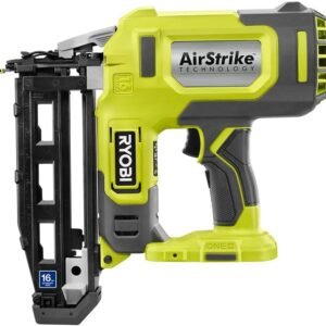 RYOBI ONE+ 18V 16-Gauge Cordless AirStrike Finish Nailer (Tool Only), P326, Green RYOBI ONE+ 18V 16-Gauge Cordless AirStrike Finish Nailer (Tool Only), P326, Green